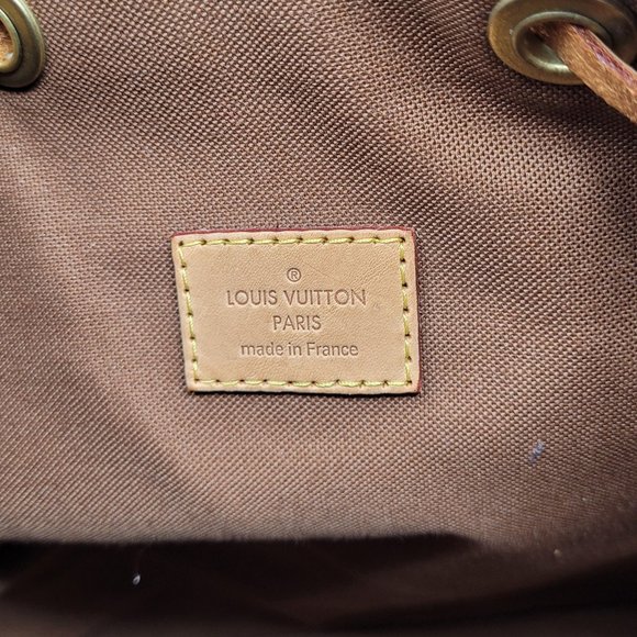 LOUIS VUITTON Monogram Canvas Backpack Sac Ad Bosp - Picture 11 of 16